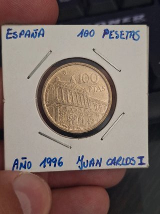 Pareja monedas España 100 y 200 pesetas