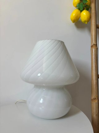 Lampada da tavolo Murano vintage