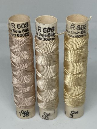 3 Bobinas Hilo Seda Gutermann