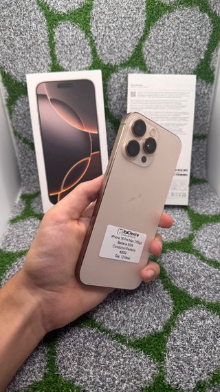 iPhone 16 Pro Max 256GB Oro - Perfetto stato