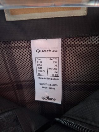 Chaqueta Impermeable Verano Hombre XXL