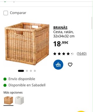 Módulo Kallax Ikea Blanco Madera