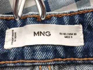 Jeans anchos azules