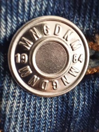 Jeans anchos azules