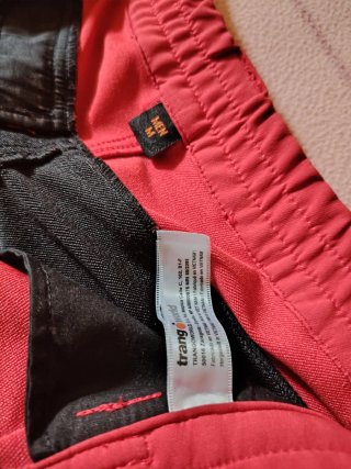Pantalón de montaña. Trangoworld Rojo y Negro