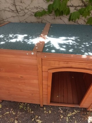 Caseta Perro Mediano-Grande Madera