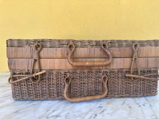 Cesta mimbre Baby mocosete de Toyse