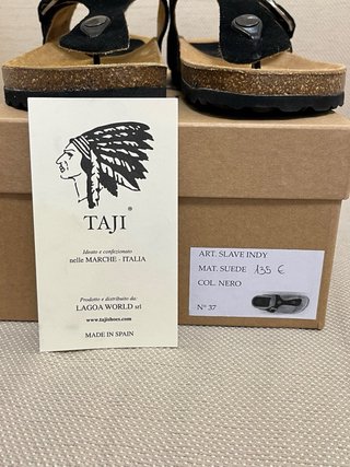 Ciabatte Taji Vera Pelle N.37