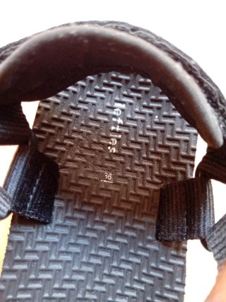 Sandalias deportivas Lefties negras T. 36