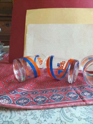 W 31. 6 Bicchieri vintage SIDIS anni 70/80