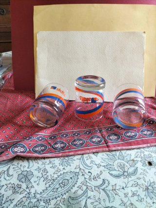 W 31. 6 Bicchieri vintage SIDIS anni 70/80