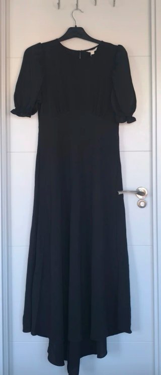 Vestido NUEVO Negro Largo Verano Springfield 38