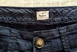 Pantalón corto Pepe Jeans azul T.30.