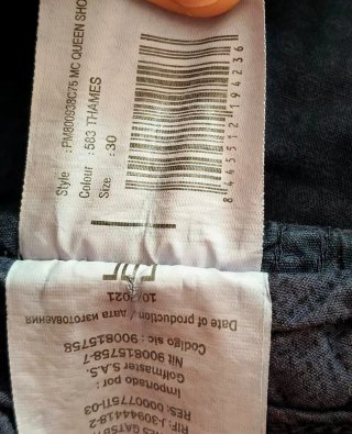 Pantalón corto Pepe Jeans azul T.30.