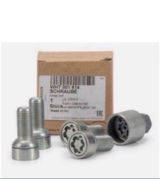 Tornillos antirrobo audi VW golf seat vw T4T5 T6.1