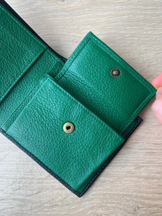 Cartera Purificación García Negra Hombre