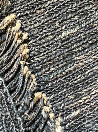 Tappeto Juta 260x175 Annodato a Mano 2 colore