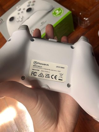 Mando Xbox PowerA Cable Blanco