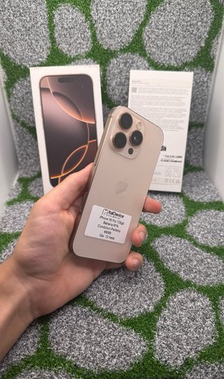 iPhone 16 Pro 128GB Desert - Perfetto stato