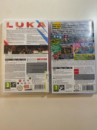 NBA 2K22 y Splatoon 2 Nintendo Switch