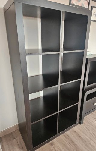 Conjunto IKEA KALLAX: Estanterías + Mueble TV