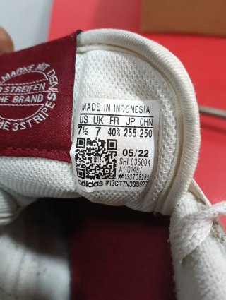 Zapatillas Adidas Forum 40 ⅔ Marfil