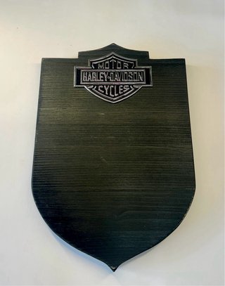 Soporte Casco Madera para Harley Davidson