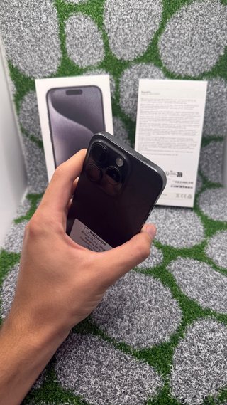 iPhone 15 Pro 128GB Nero - Ottime Condizioni