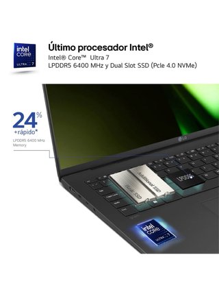 LG Gram 14Z90S-G.AD78B 32GB RAM 1TB 14"- SIN ABRIR