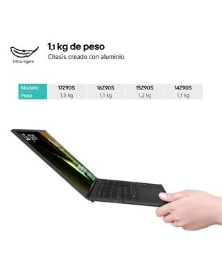 LG Gram 14Z90S-G.AD78B 32GB RAM 1TB 14"- SIN ABRIR