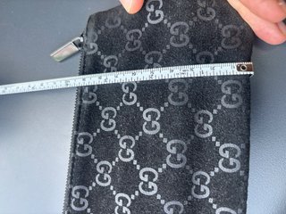Pochette Gucci monogram nera