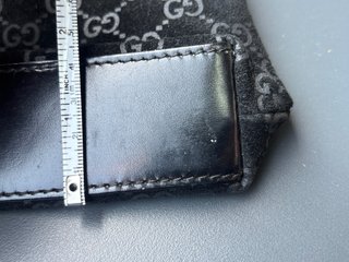 Pochette Gucci monogram nera