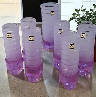 Servizio Cocktail Vintage VC Kristall Anni 70
