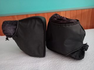 Manoplas Cubrepuños Yamaha Negro
