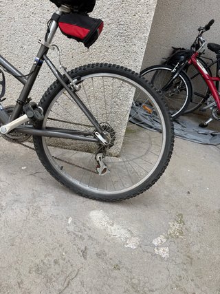 Bicicleta Amarillo/Azul Mujer