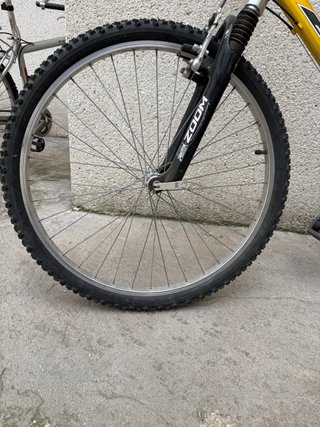 Bicicleta Amarillo/Azul Mujer