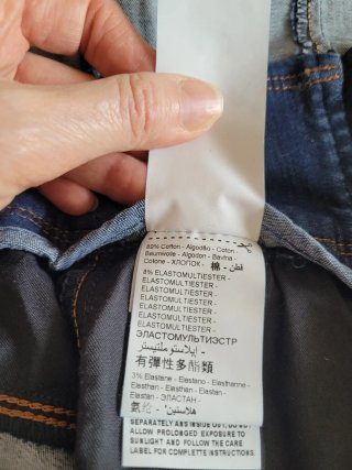 Vestido Vaquero Salsa Talla S Cremallera