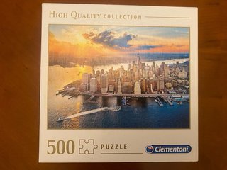 Lote 3 Puzzles 500 y 1000 piezas