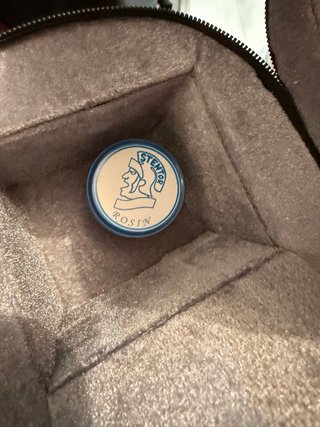 Funda de violín 4/4 azul/ gris