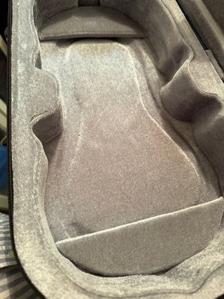 Funda de violín 4/4 azul/ gris
