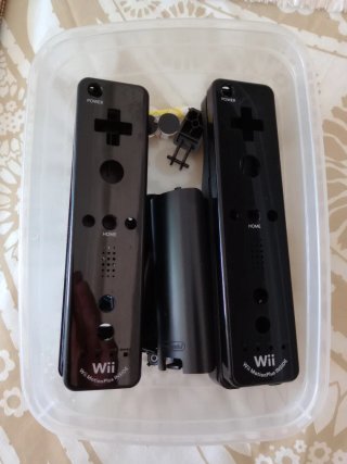 Carcasas mandos Wii Mote Motion Plus Originales