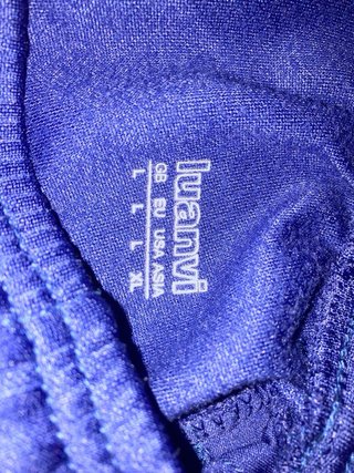 Pantalones deportivos Luanvi azules talla L