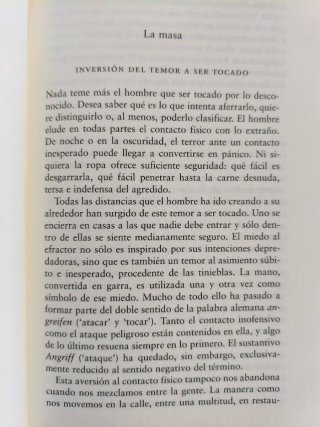 Masa y poder, Elias Canetti