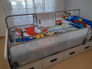 2 Barreras de Cama 150cm x 44cm, 25€/U negociables