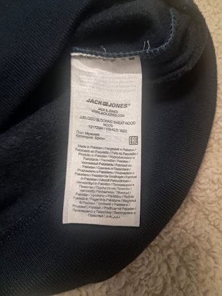 Sudadera Jack & Jones Azul Claro y Marino