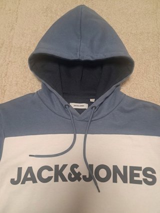 Sudadera Jack & Jones Azul Claro y Marino