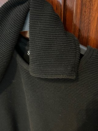Jersey MARRAKESH manga larga hombre negro (S o M)