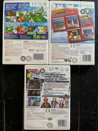 Juegos Wii 18€/unidad