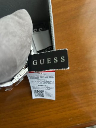 Orologio Guess Donna Cuore Argento Bianco