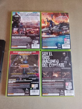 Pack juegos Xbox 360